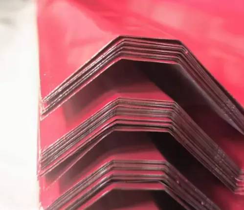 Farvebelagt bølgepap formalet galvaniseret stål metal tagplade