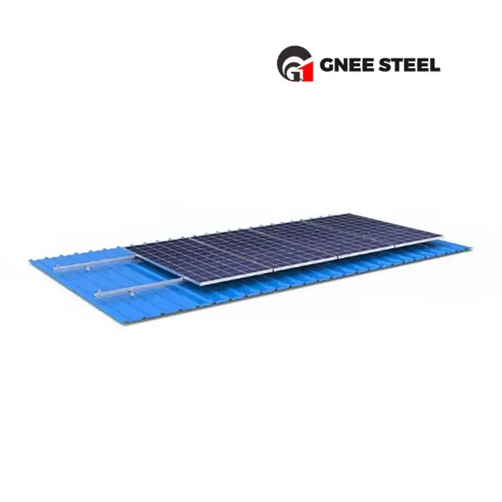 Fotovoltaisk beslag i farve stålfliser