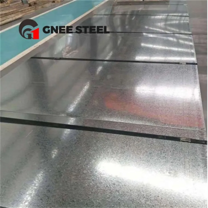 Dx51d Z275 koldvalsede galvaniserede stålplader