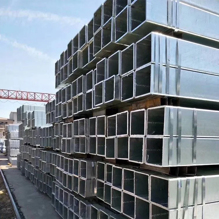 Galvaniseret rektangulært stålrør