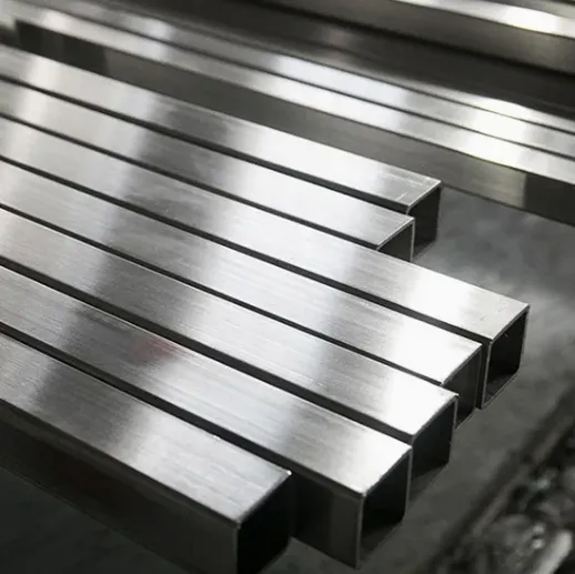 Gi galvaniseret stål firkantet rør