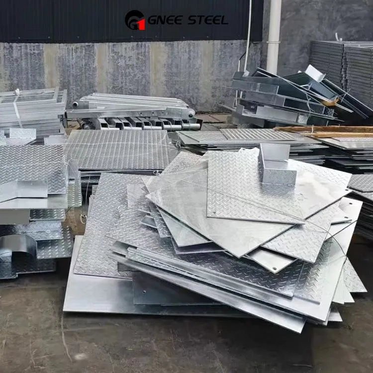 Varmgalvaniserede ternet plader