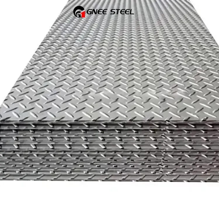 Varmgalvaniseret blødt stål ternet gulvplade