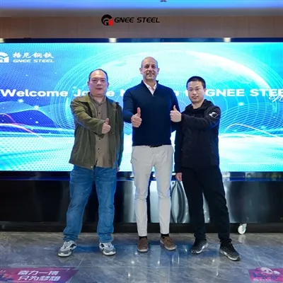 Mexicanske kunder besøger GNEE STEEL