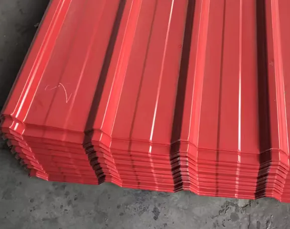 Tagsten Metal PPGI Korrugeret Zink Tagplade