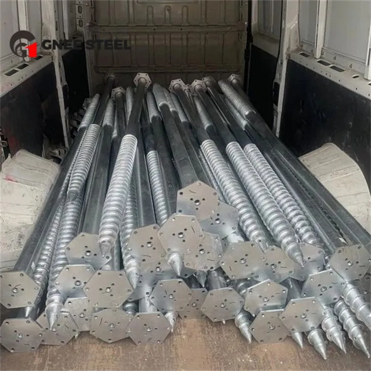 Spiralflangepæl Jordskruepæl